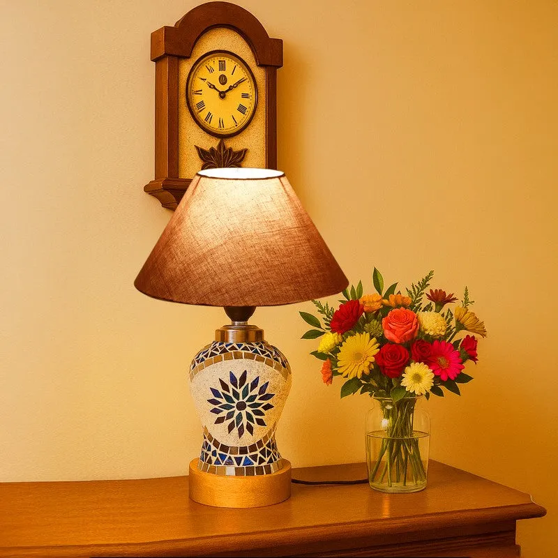 Cozirae Wooden Table Lamp - Multicolor media 1