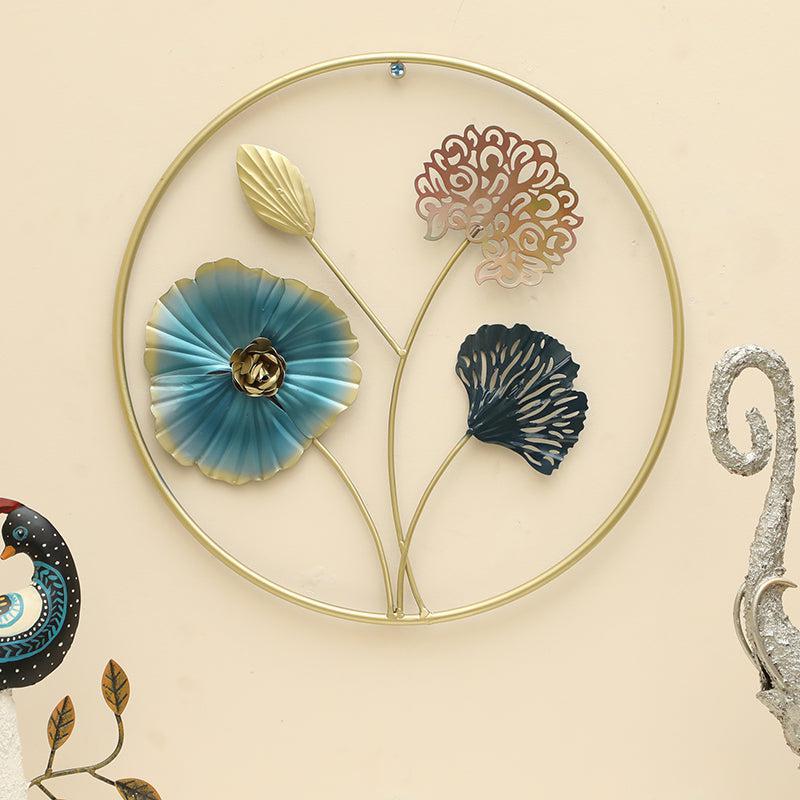 Charmed Blooms Metal Wall Accent