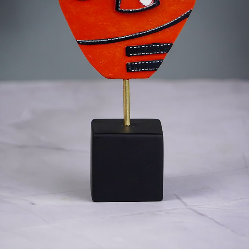 Gallery Form Face Showpiece - Multicolor media 7