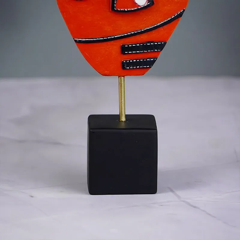Gallery Form Face Showpiece - Multicolor media 7