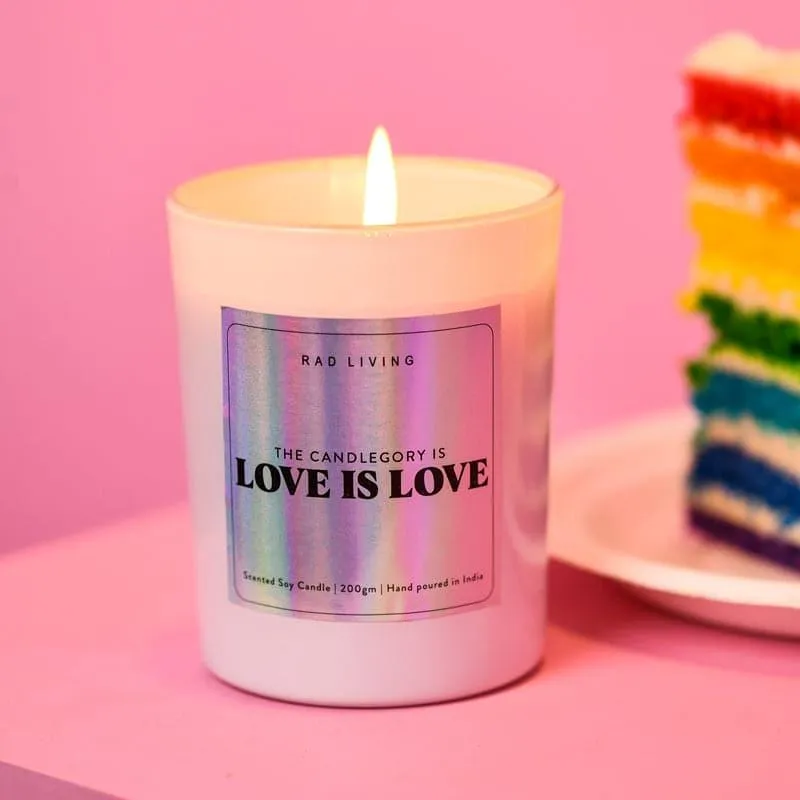 Love Is Love Scented Candle media 3