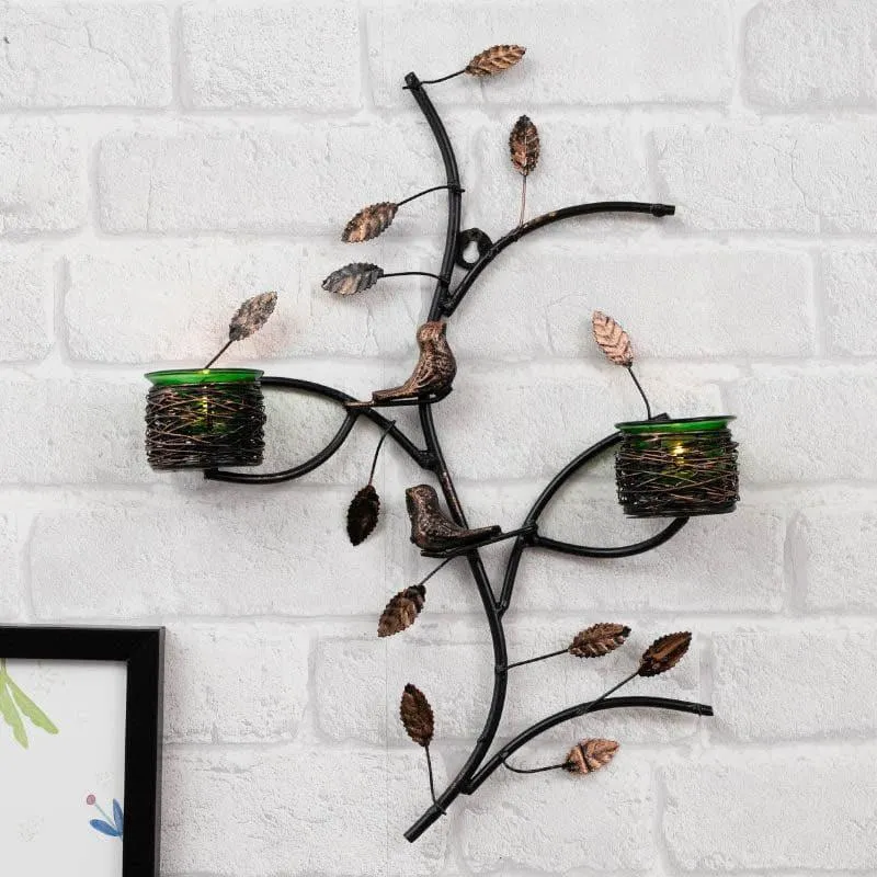 Patra Candle Holder - Green media 1