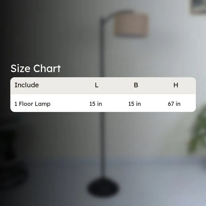 Tatami Arched Iron Floor Lamp media 5