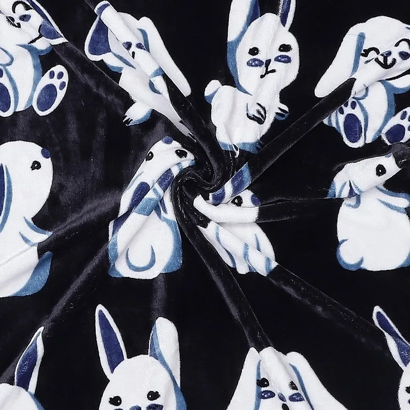 Monte Carlo Puppy Parade Blanket (Black)- 600 GSM media 6