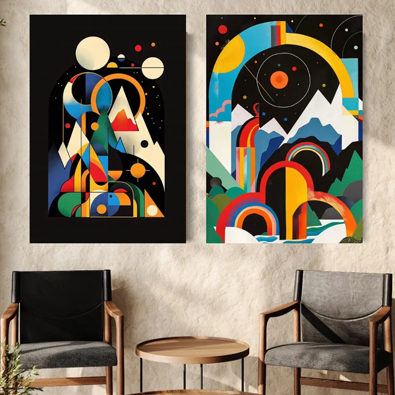 Psych Visions Wall Art - Set Of Two media 1