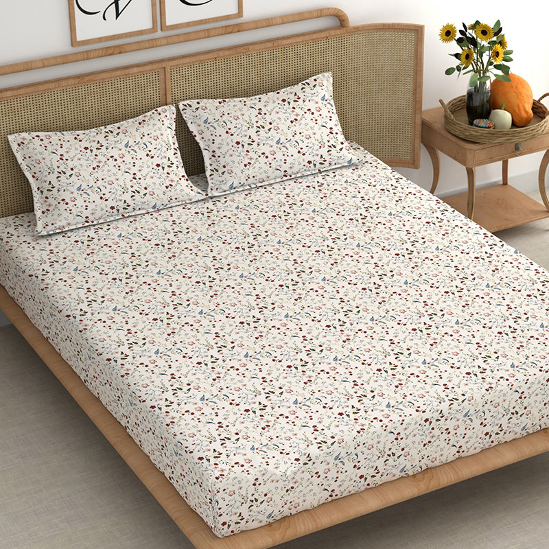 Deirdre Fitted Microfiber Microfiber Bedsheet - 150 GSM