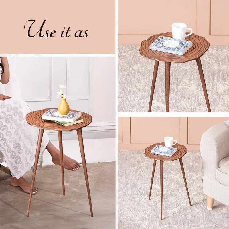 Amalyn Accent Table - Copper media 3