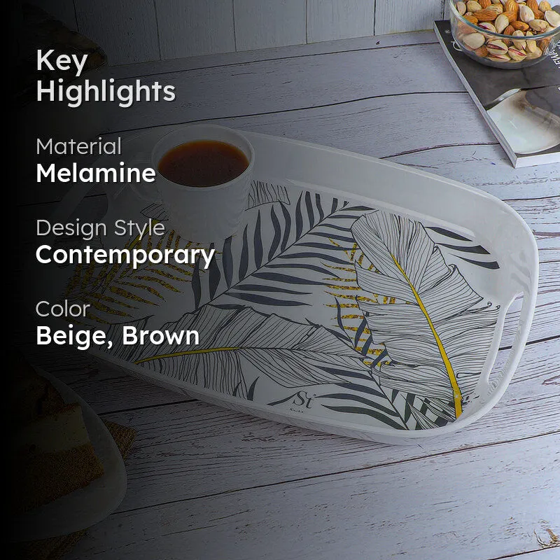 Frost Forest Melamine Serving Tray media 2