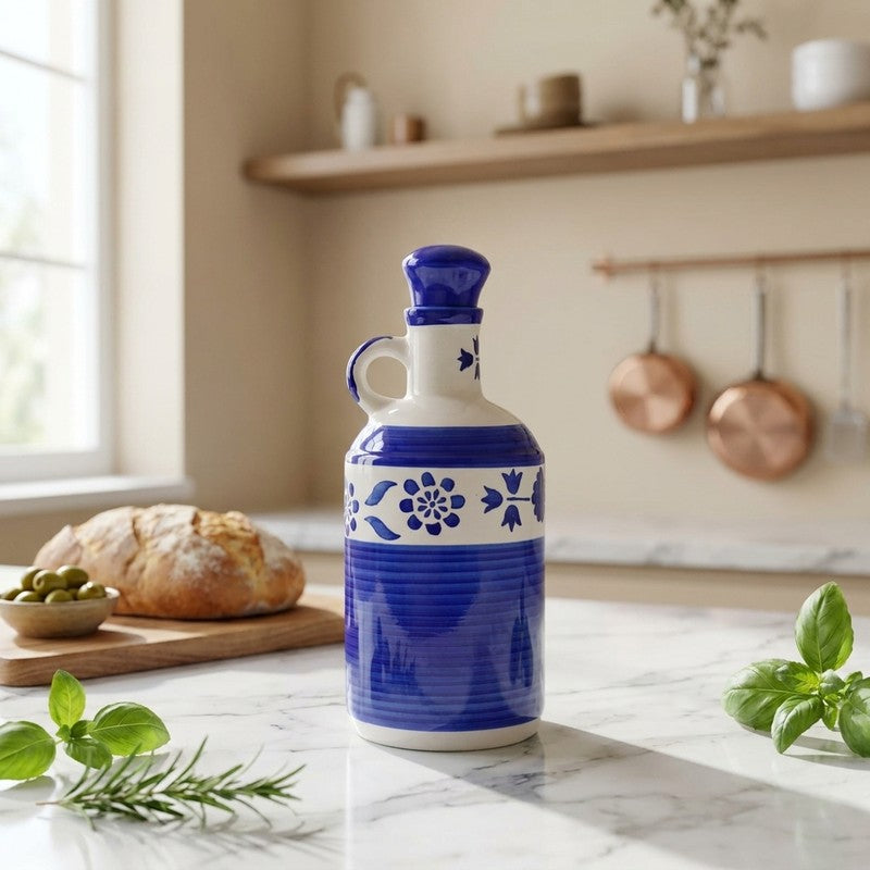 Farmhouse Ceramic Oil Dispenser - 1000 mL