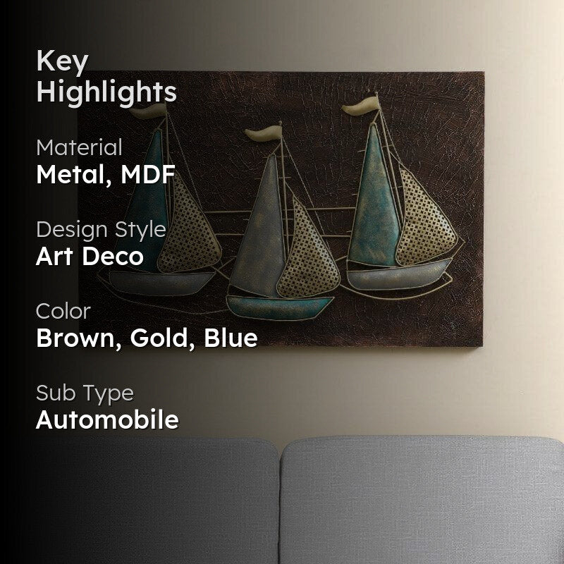 Set Sail Metal Wall Accent media 2
