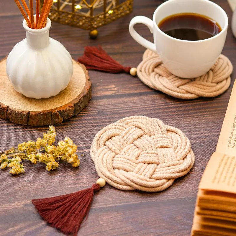Eliam Swirl Handcrafted Coaster - Set Of Two media 1