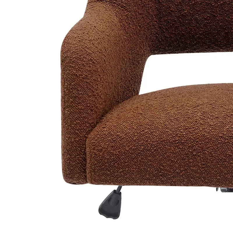 Sitessa Metal Office Chair - Brown media 8