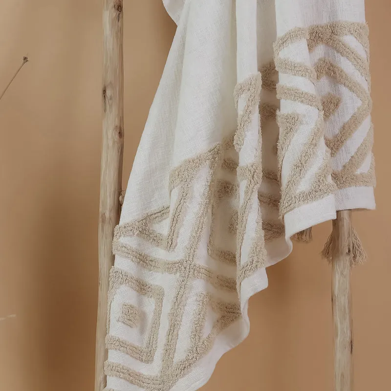 Sahara Weave Cotton Throw media 4