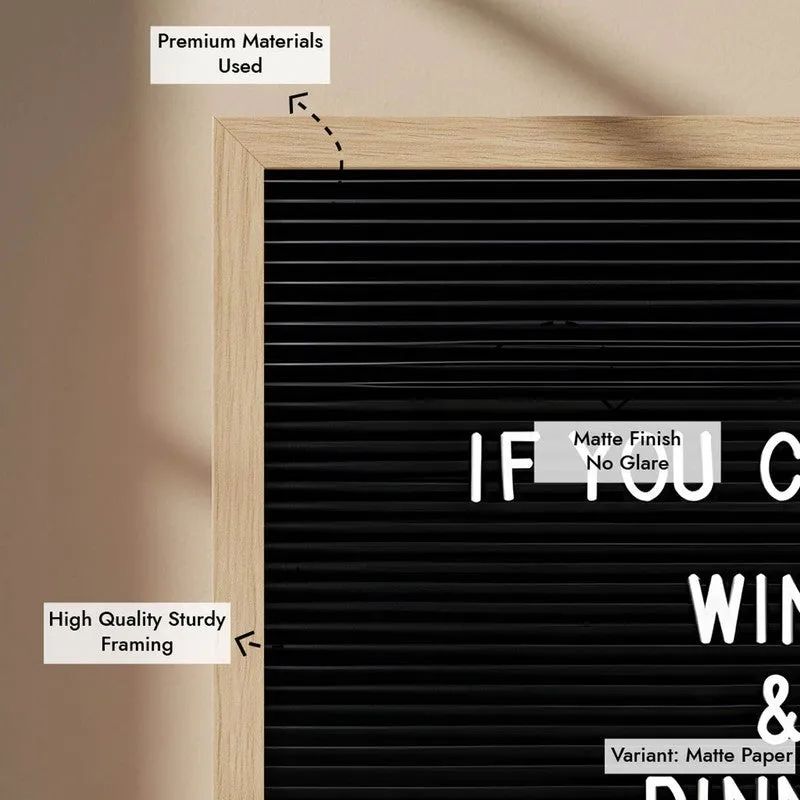Wine Domination Archival Canvas Wall Art - Brown media 8