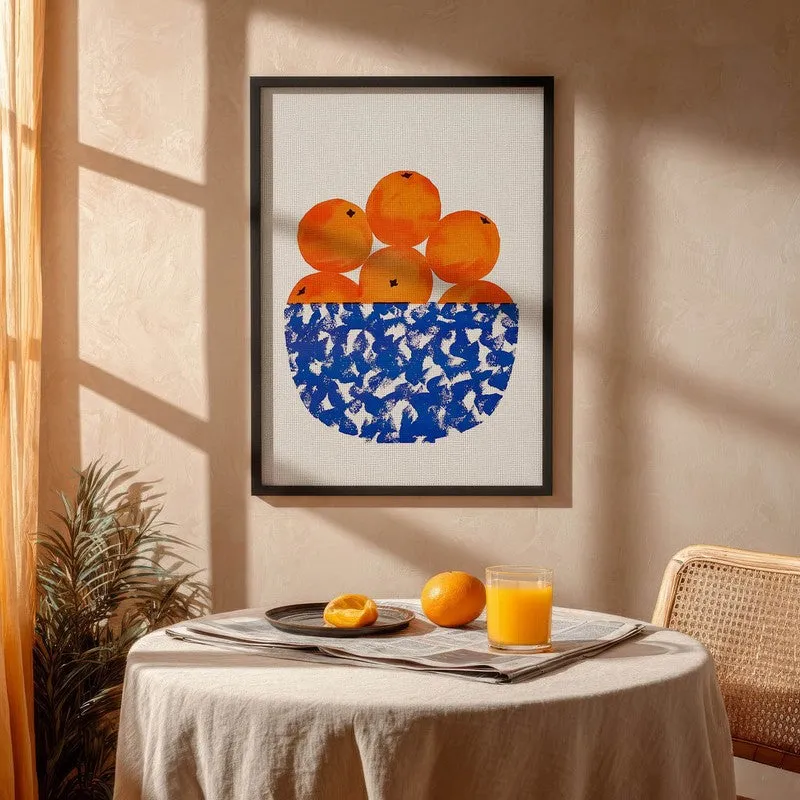ZestyBowl Archival Canvas Wall Art - Black media 4