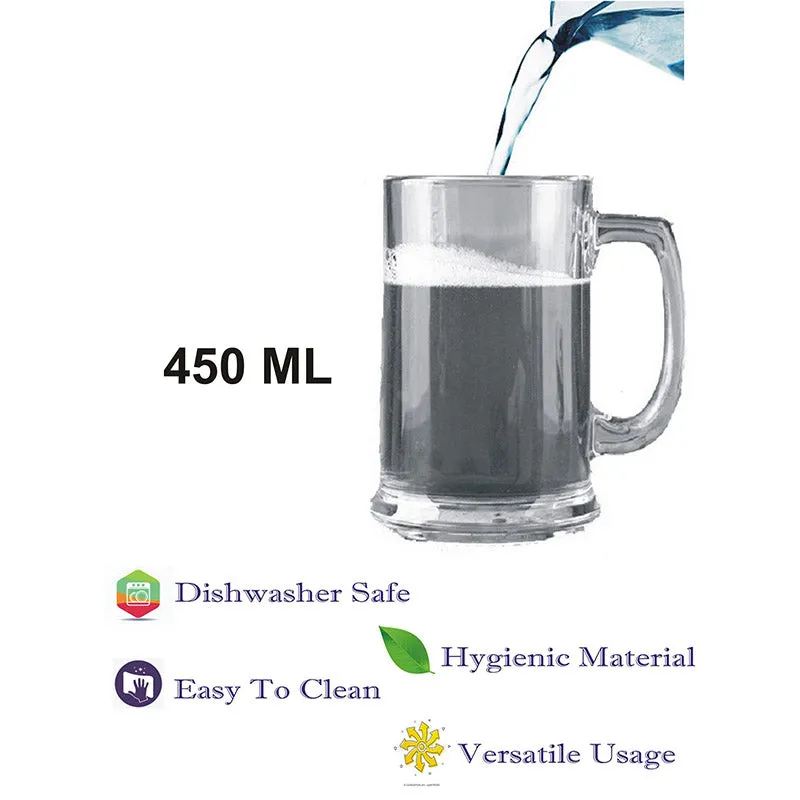 Pavel Beer Mug (450 ML) - Set Of Six media 5
