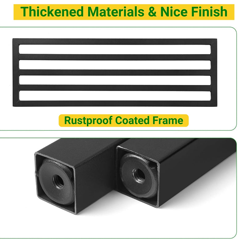 Planar Metal Planter (Black) - Set Of Four media 6