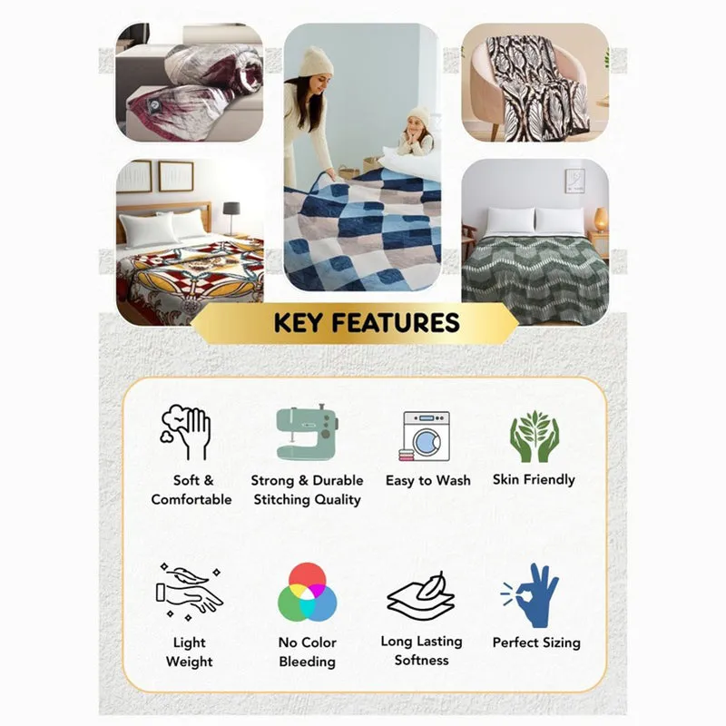 Shadow Stripes Blanket - 1300 GSM media 10