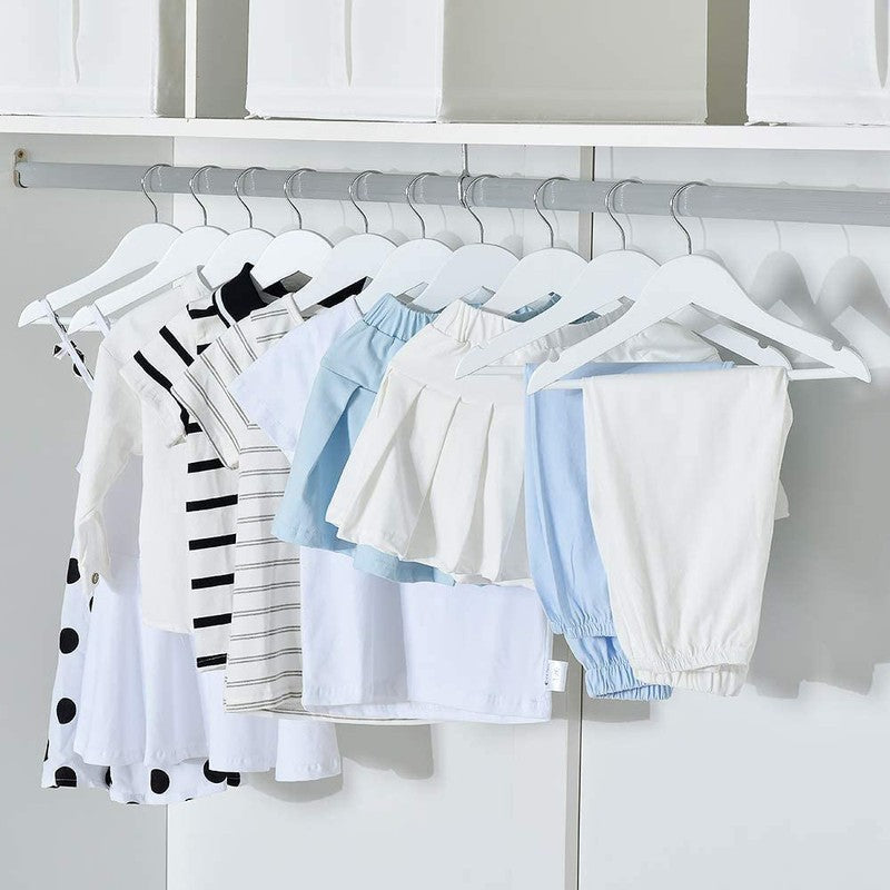 Wearlio Wood Cloth Hanger - Set of Twelve media 4