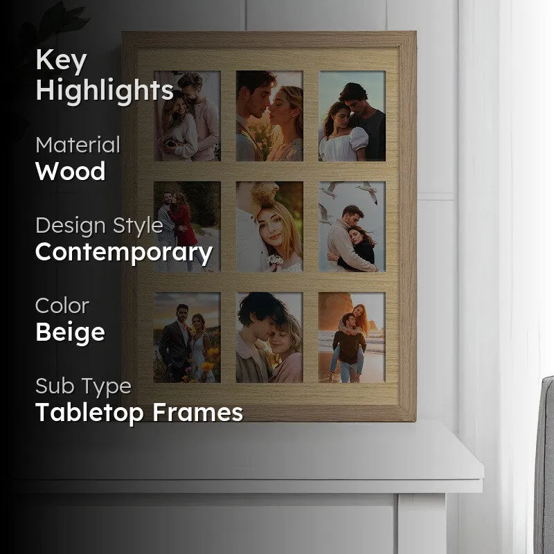 Preciora Collage Photo Frame - Beige media 2