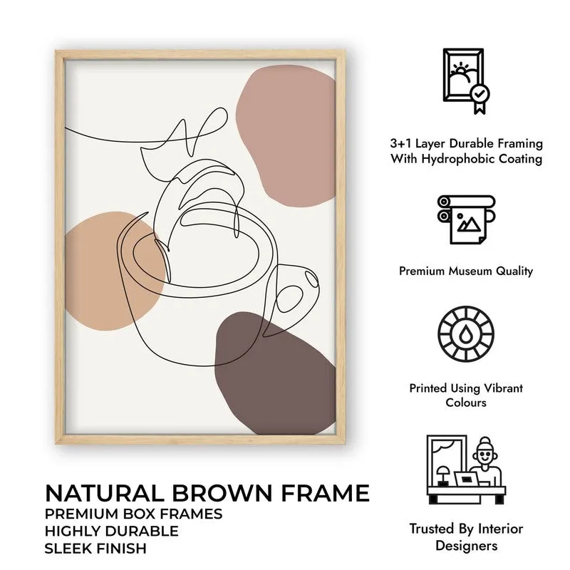 Caffeine Archival Canvas Wall Art - Brown media 12
