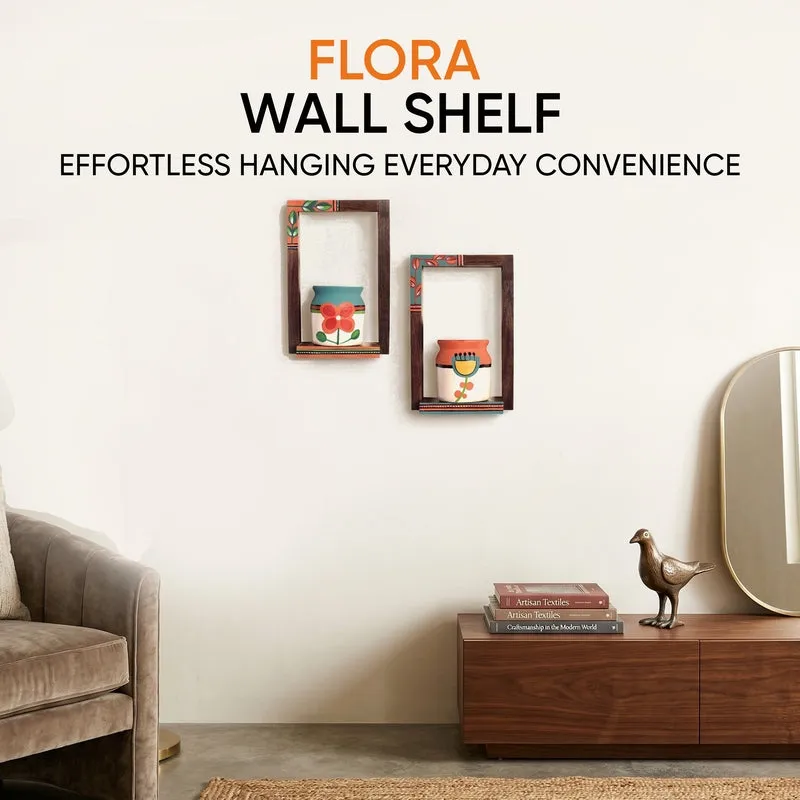 Kriti Ethnik Ceremic & Wood Wall Accent - Four Piece Set media 3