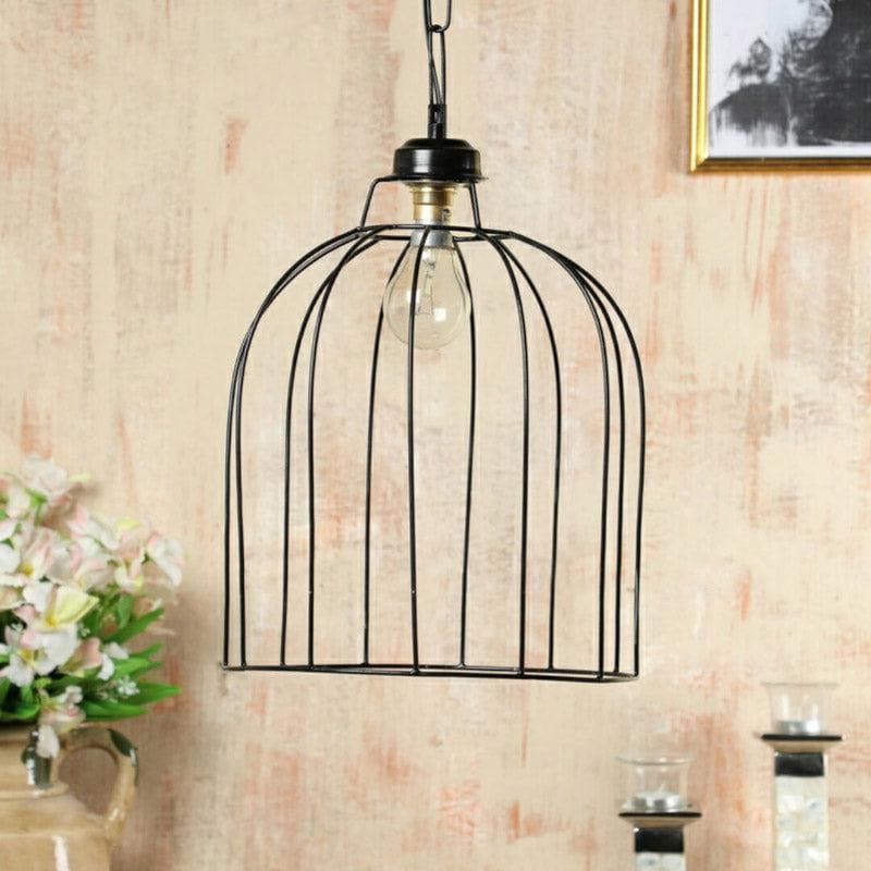Cage Clause Metal Ceiling Lamp media 3
