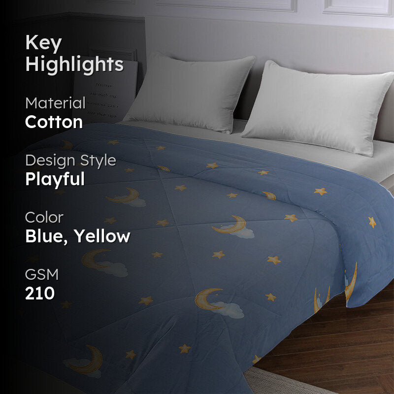 Aqua Fish Kids Cotton Comforter  - 210 GSM media 2