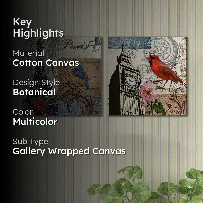 Faline Wall Art - Set Of Two media 2