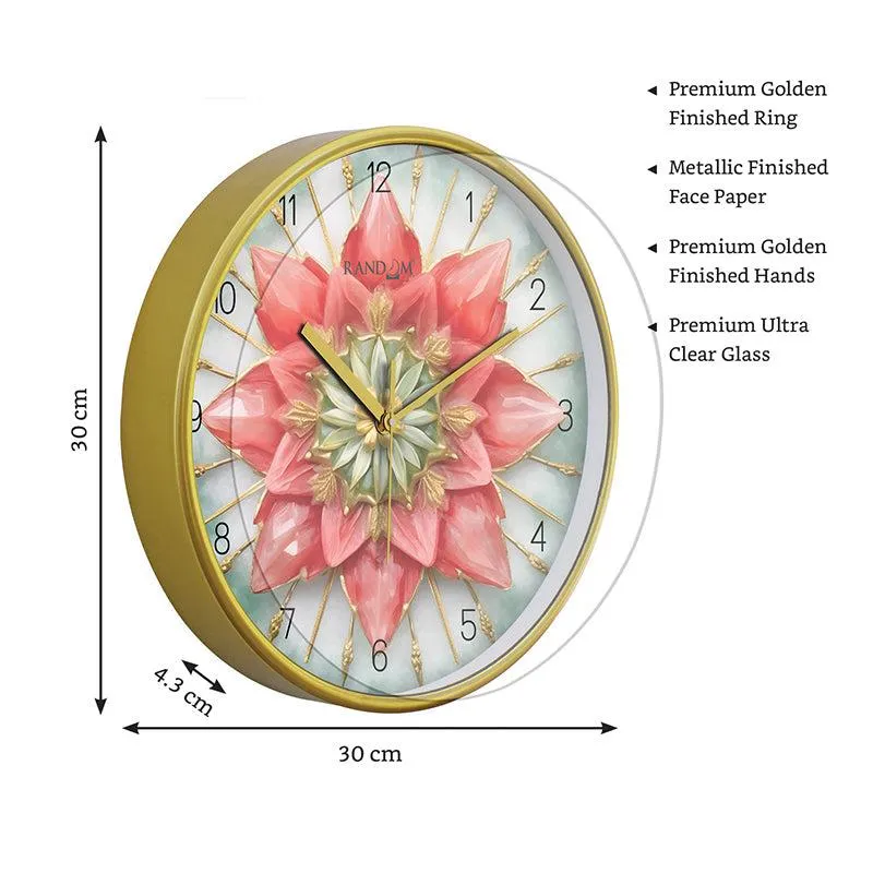 Leaf Loop Analog Wall Clock media 8