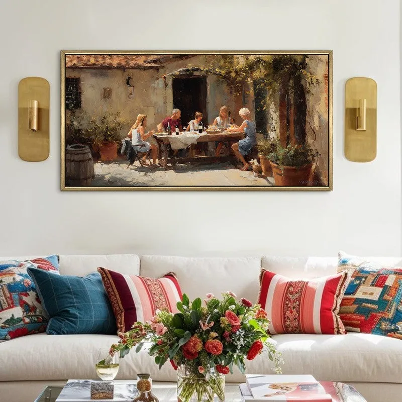 Kinfolk Canvas Wall Painting With Frame media 1