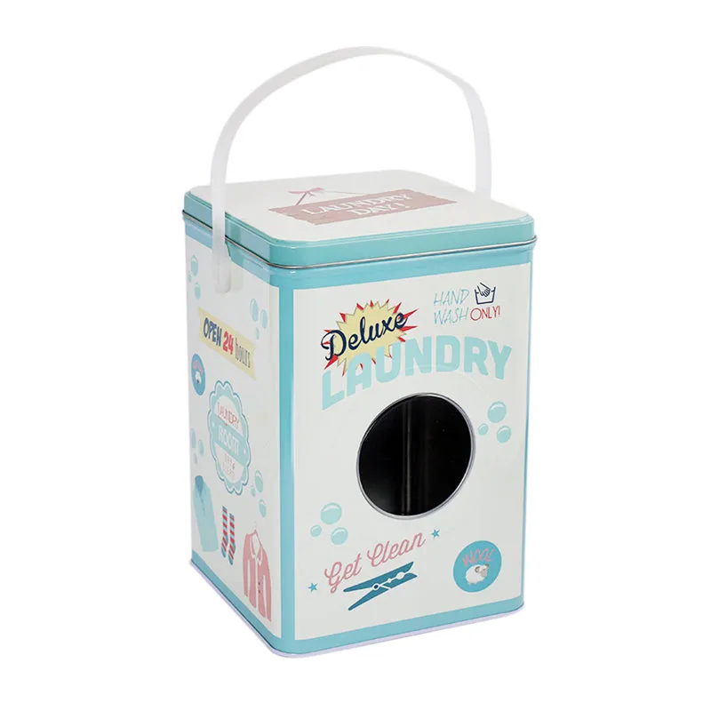 Laundry Chore Metal Storage Box media 3