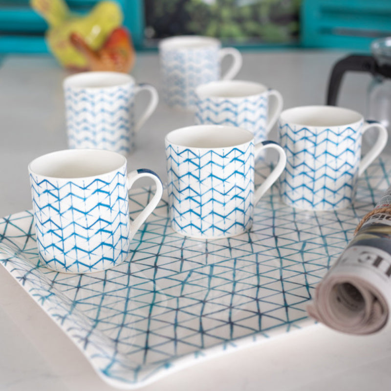Shiro Cross Serving Tray - Set Of Three