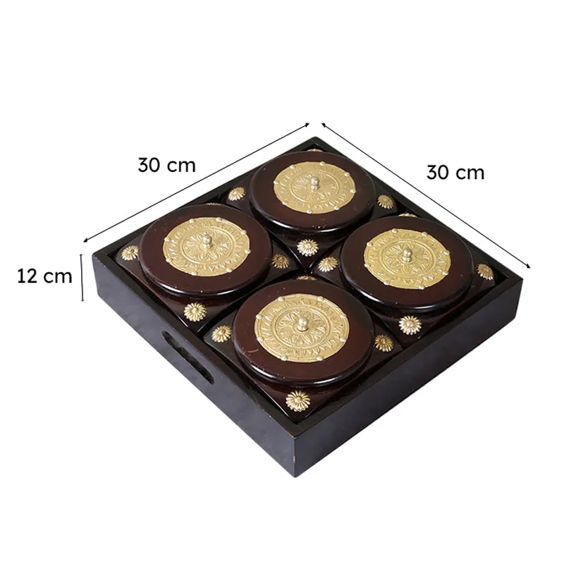 Cavva Quad Dry Fruit Container media 7