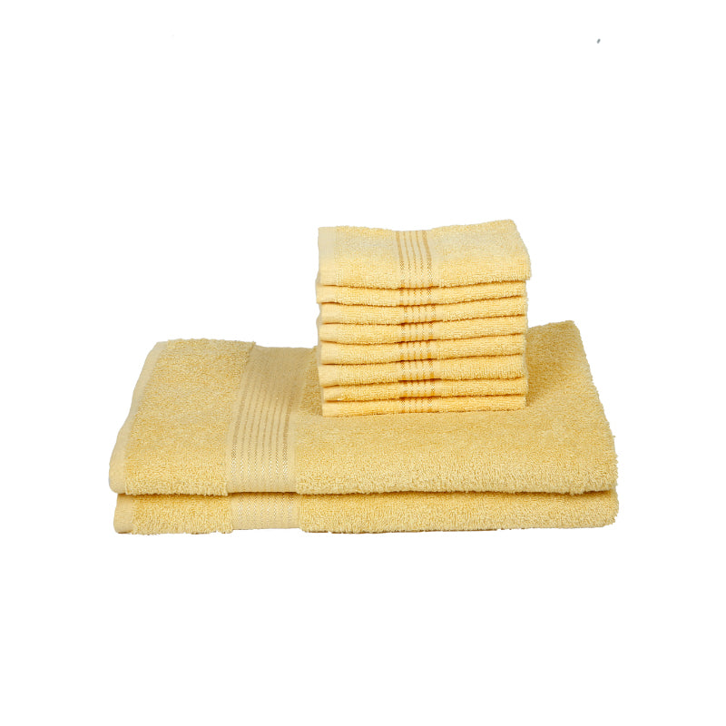 Bodil Towel Combo (Yellow) - Set Of Ten media 4
