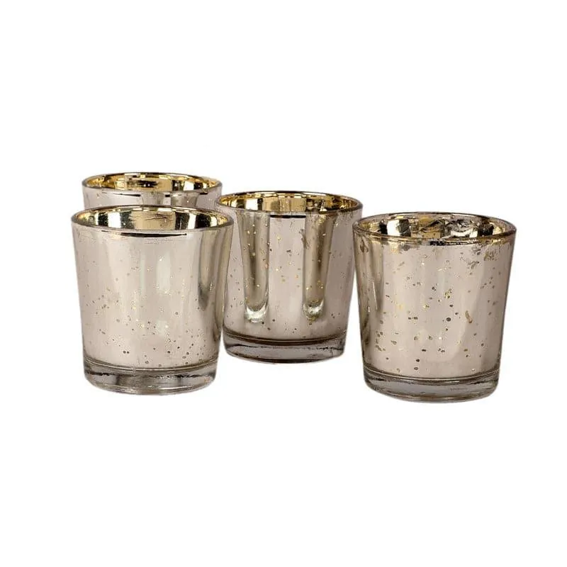 Brionne Tealight Candle Holder (Silver) - Set Of Four media 3