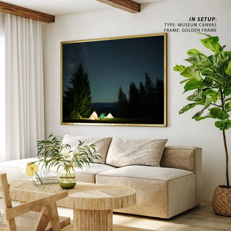 Cranes From Momoyogusa Canvas Wall Painting - Black Frame media 3