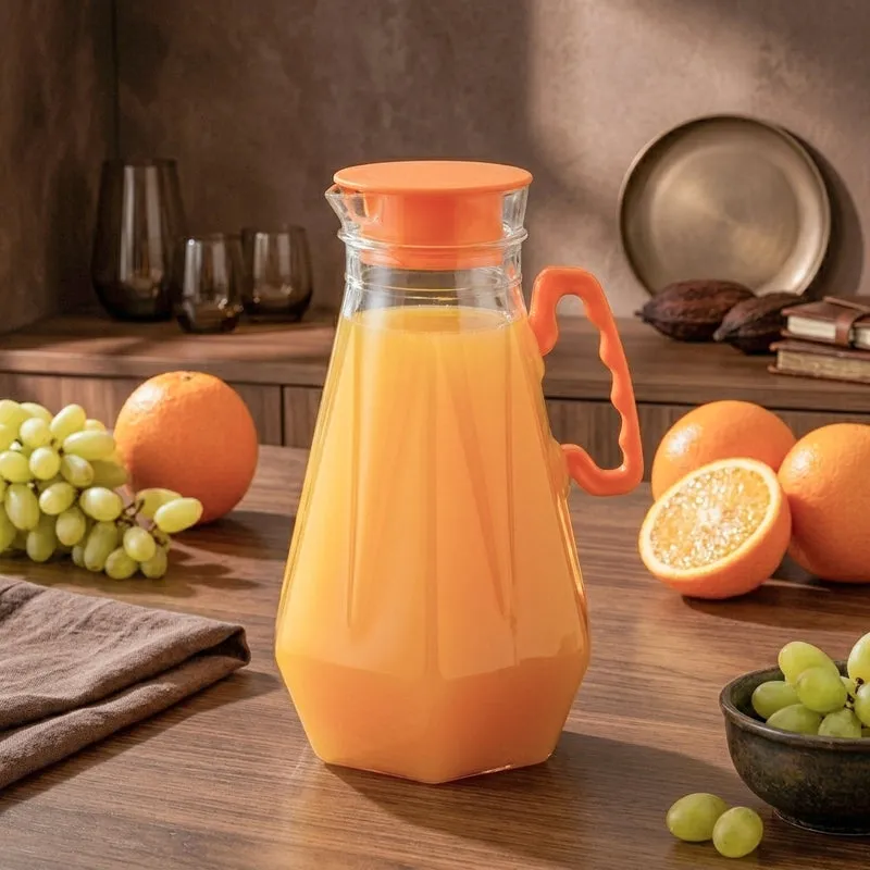 Orange Karuma Diamond Jug - 1600 ML media 4