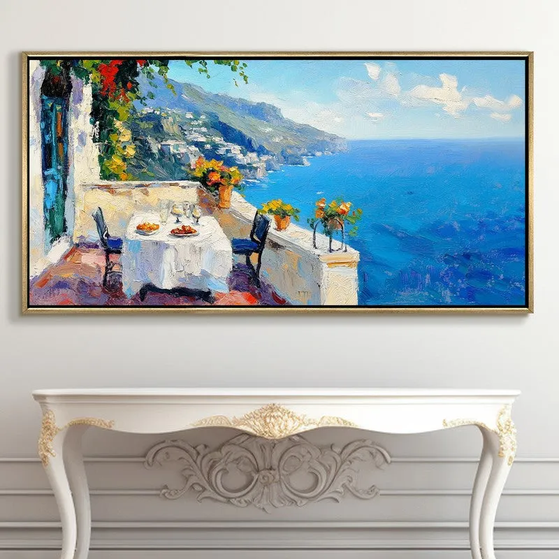 Sail Beyond Canvas Wall Painting With Frame media 5