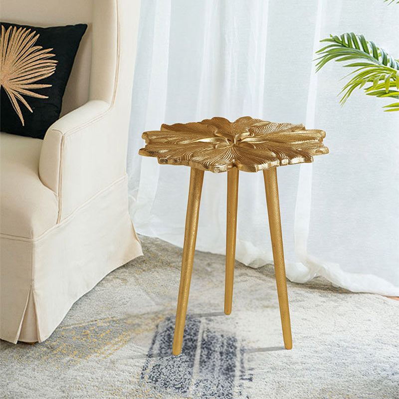 Fleurina Curve Aluminium Side Table