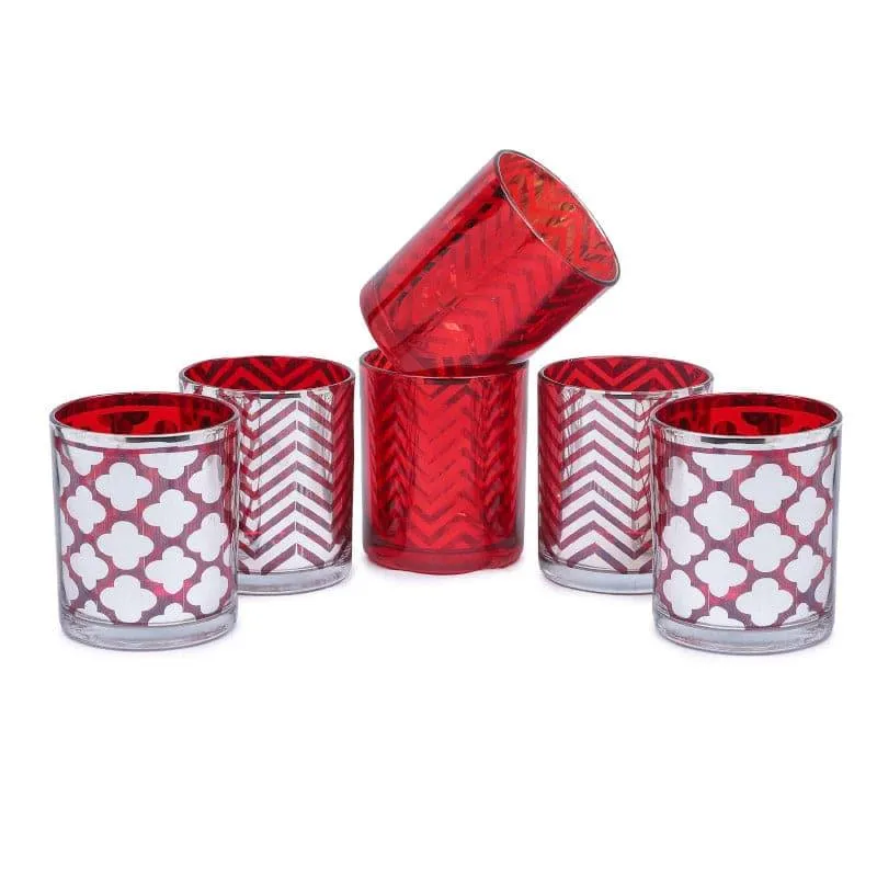 Ethnic Dunro Tealight Candle Holder - Set Of Six media 4