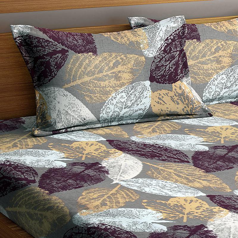 Karlos Floral Bedsheet - 150 GSM media 4
