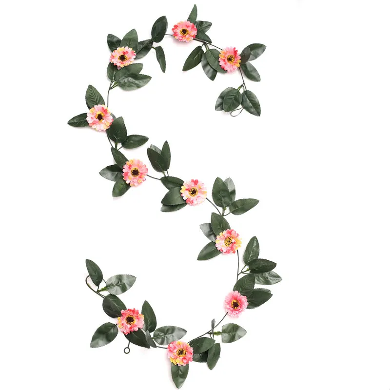 Fiora Artificial Gerbera Creeper (Two-Tone Pink)  Set of Two media 3