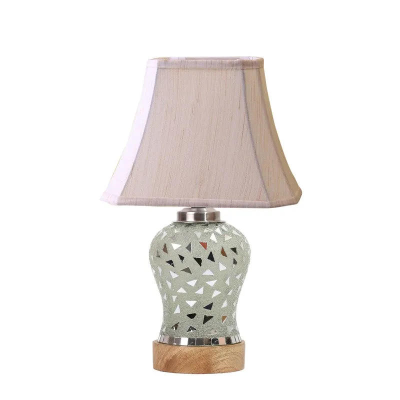 Liora Square Wooden Table Lamp - Multicolor media 4