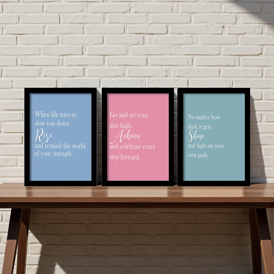 Mindful Moments Wall Art - Set Of Three media 9