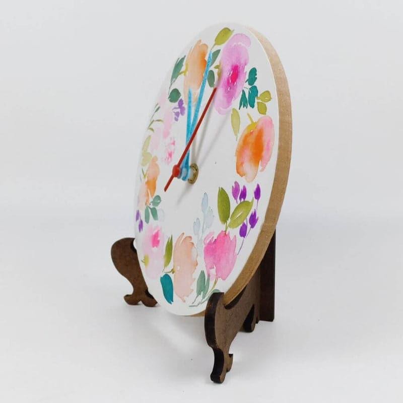 Frispa Bouquet Handpainted Table Clock media 5