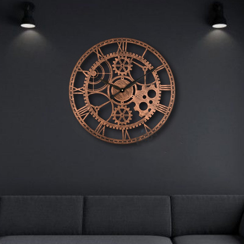 Steady Silent Wall Clock - Bronze media 4