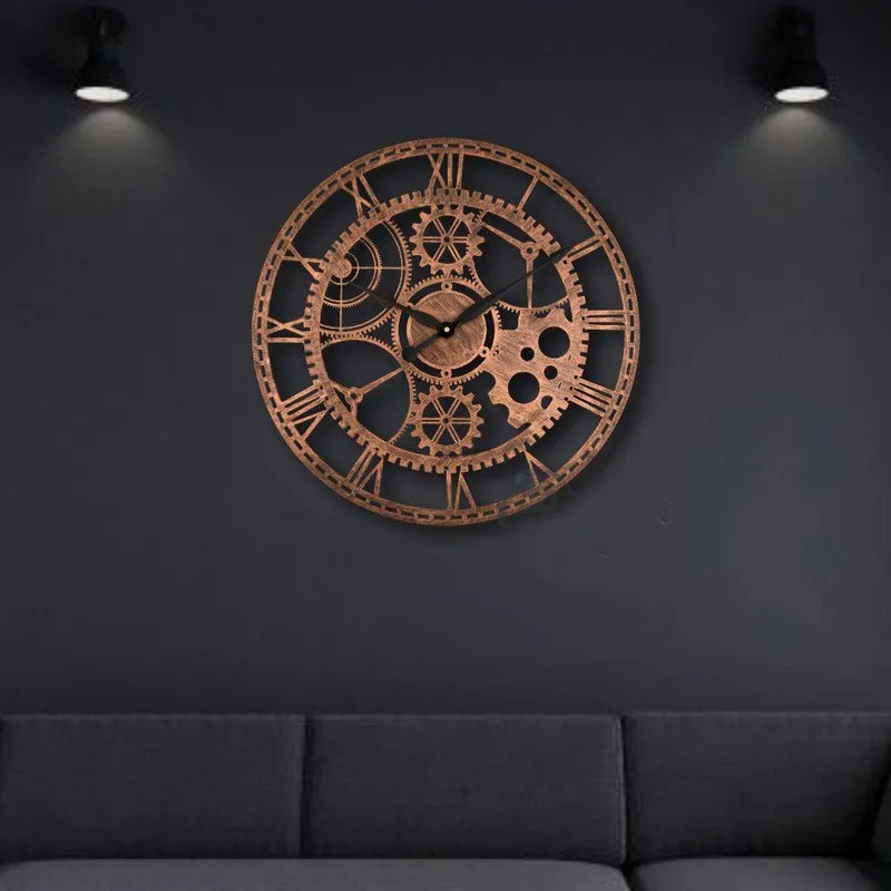 Steady Silent Wall Clock - Bronze media 4
