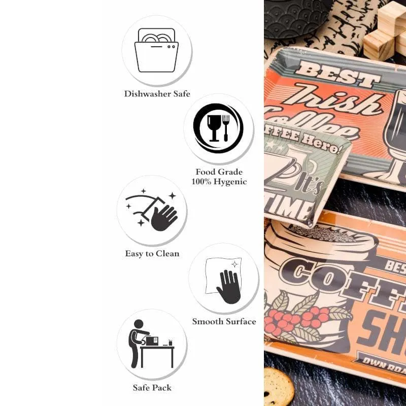 Coffee Lovers Serving Tray - Set Of Three media 4