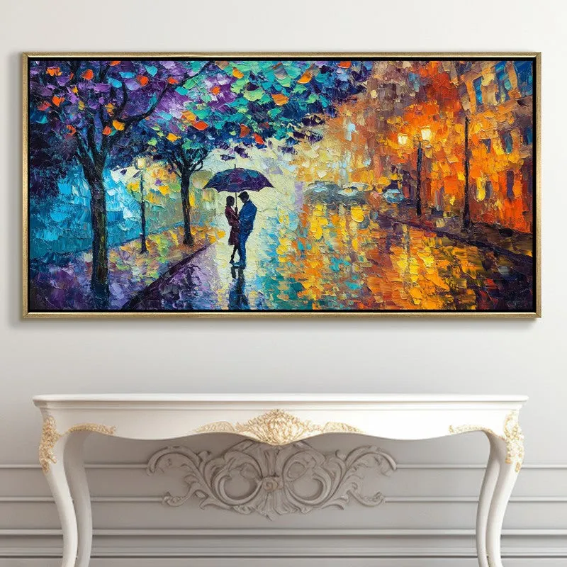 Amoria Canvas Wall Painting With Frame media 5